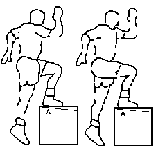 One leg box jumps hot sale